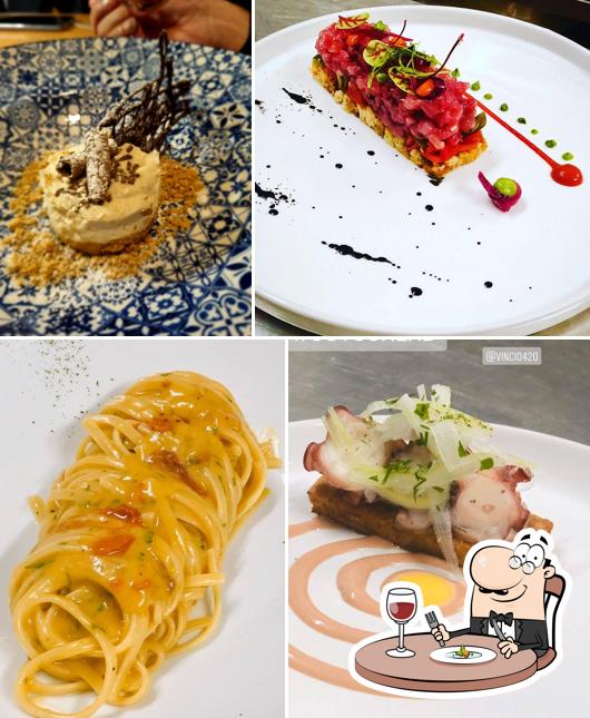Platti al Osteria Da Caliendo