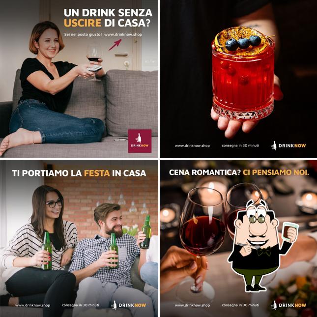 DrinkNow offre un'ampia varietà di cose da bere