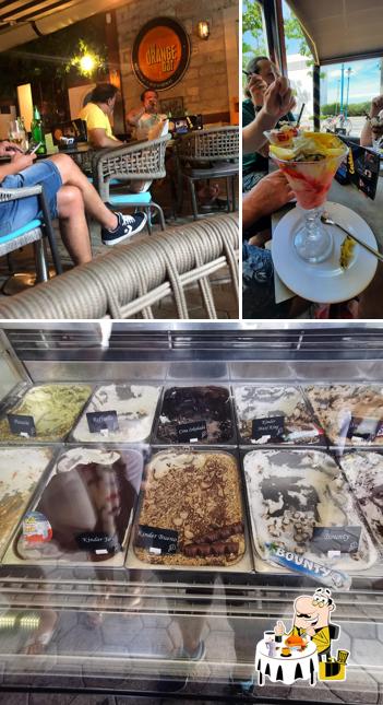 Gelato al The Orange Bar