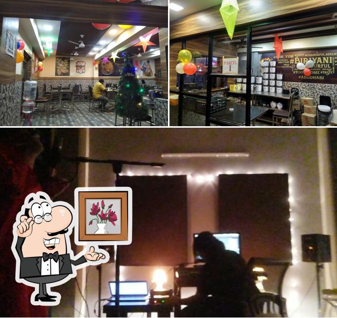 Check out how Alifaa Biriyani looks inside