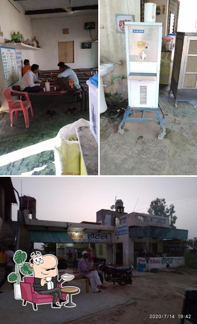 The interior of Beniwal Hotal Kagdana
