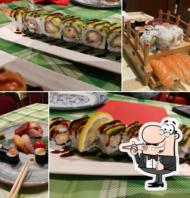 Prova le diverse opzioni di sushi