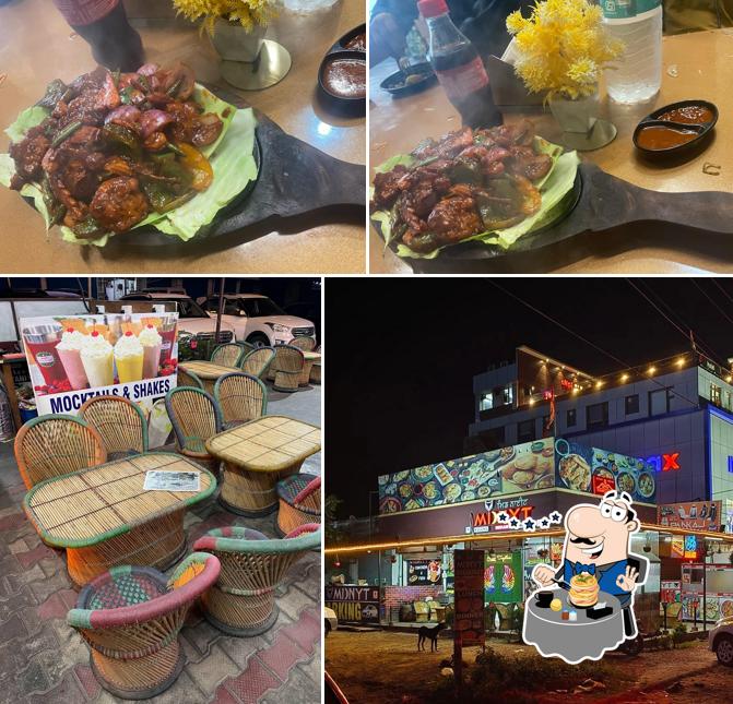 The restaurant's food and exterior