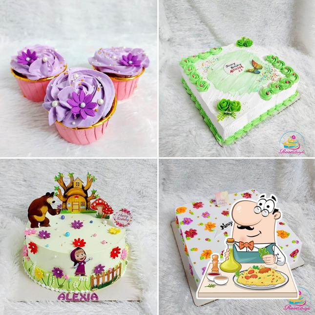 Meals at RoseDelight homemade cakes