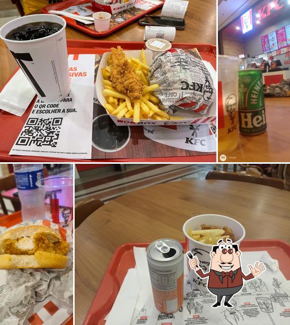 Platos en KFC