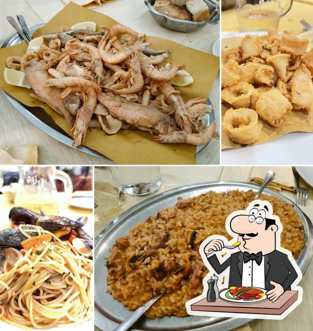 Fritto misto al Ristorante La Baia Sestri Levante