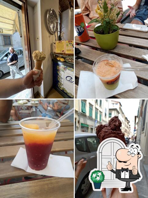 Goditi la vista dagli esterni di Carabè Firenze