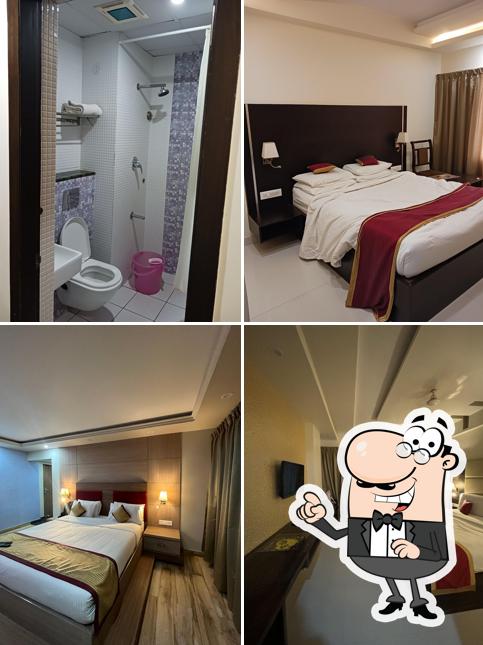 The interior of Hotel Jai Maata Grandeur