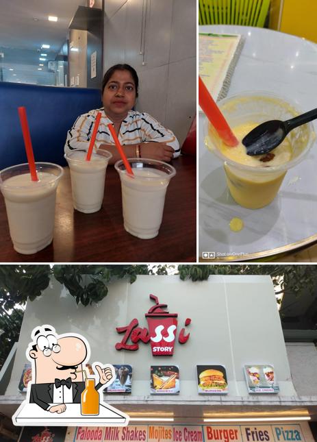 Enjoy a drink at Lassi Story