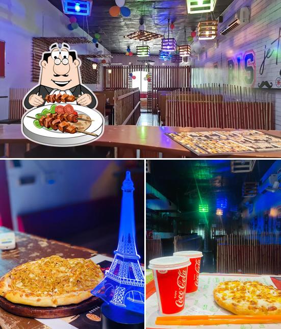 This is the image displaying food and interior at Paris Pizza & Burger bathinda
