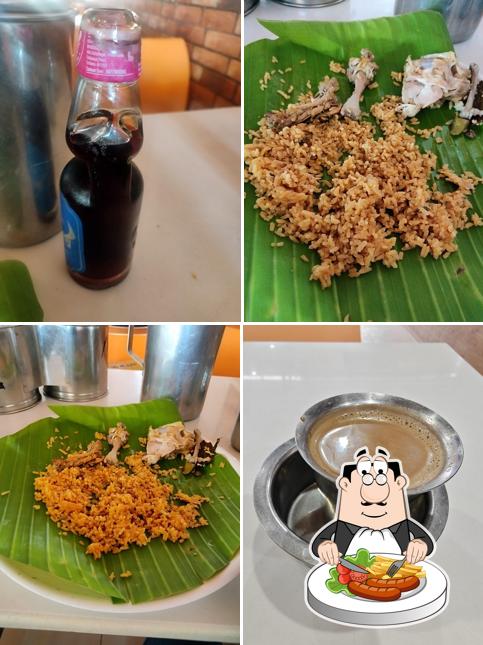 Chocolate mousse at Velavan family restaurant