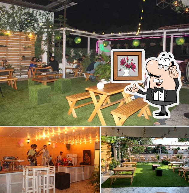 Check out how White Biergarten looks inside