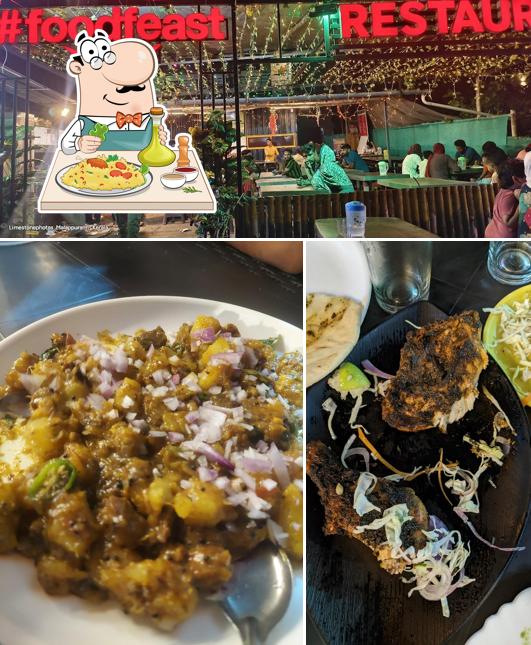Check out the picture showing food and beverage at Food Feast Restaurant