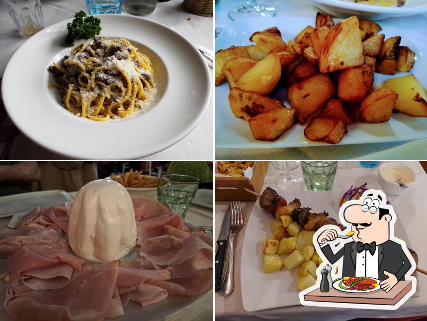 Cibo al Ristorante Trattoria Cà Persiane