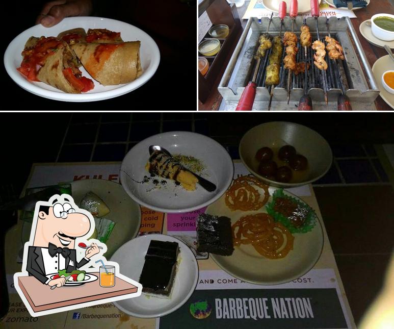 Food at Barbeque Nation