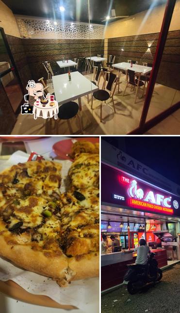 The photo of AFC Irikkur’s food and interior