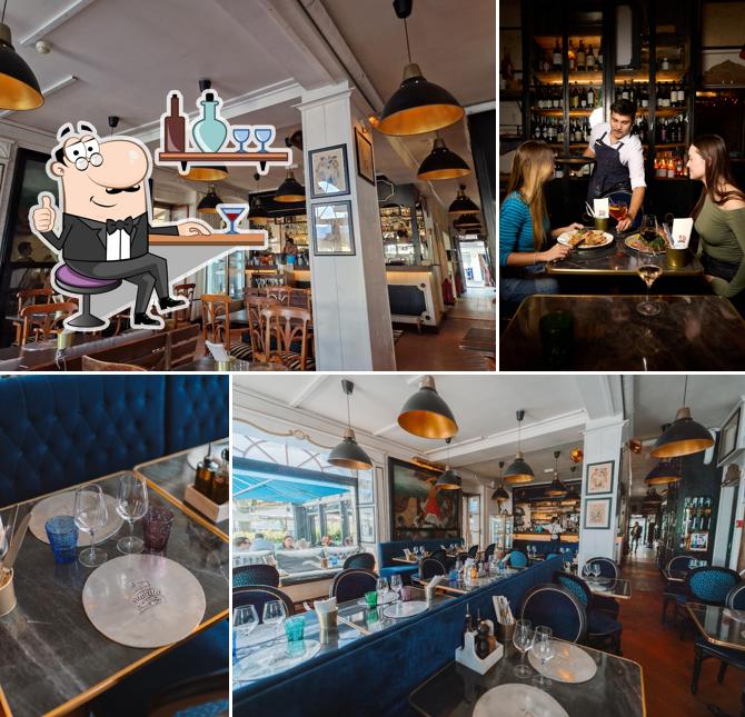 Gli interni di Bla Bla Vevey