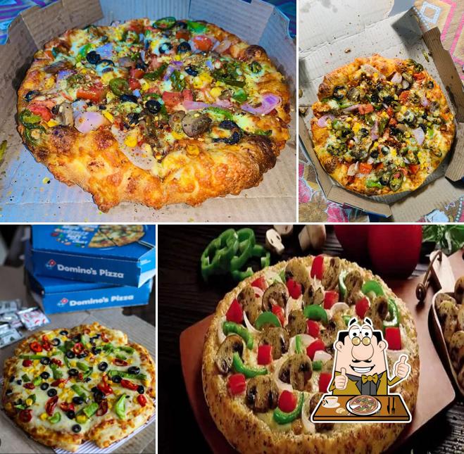 Try out pizza at Domino's Pizza Pradhan Nagar, Siliguri
