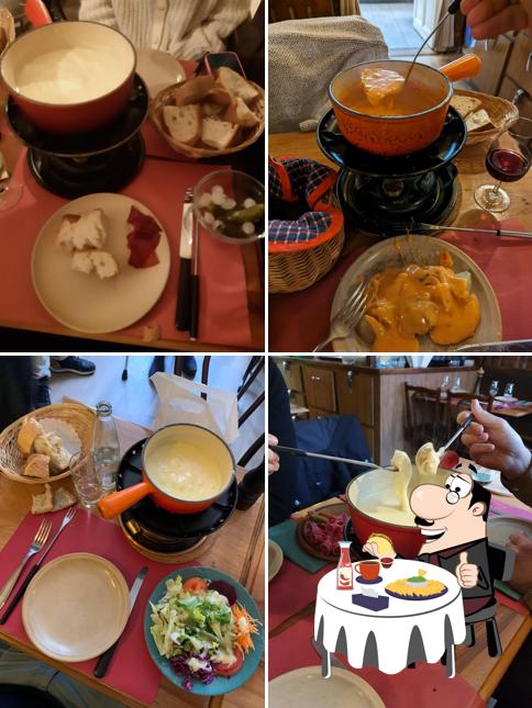 Piatto di formaggi al Au Vieux-Carouge