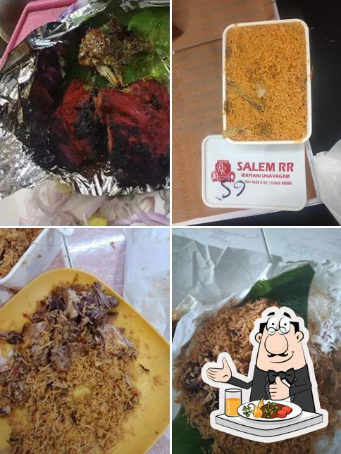 Food at Salem RR Biriyani Unavagam