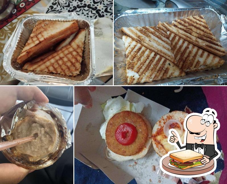 Grilled cheese sandwich at Chai Sutta Bar