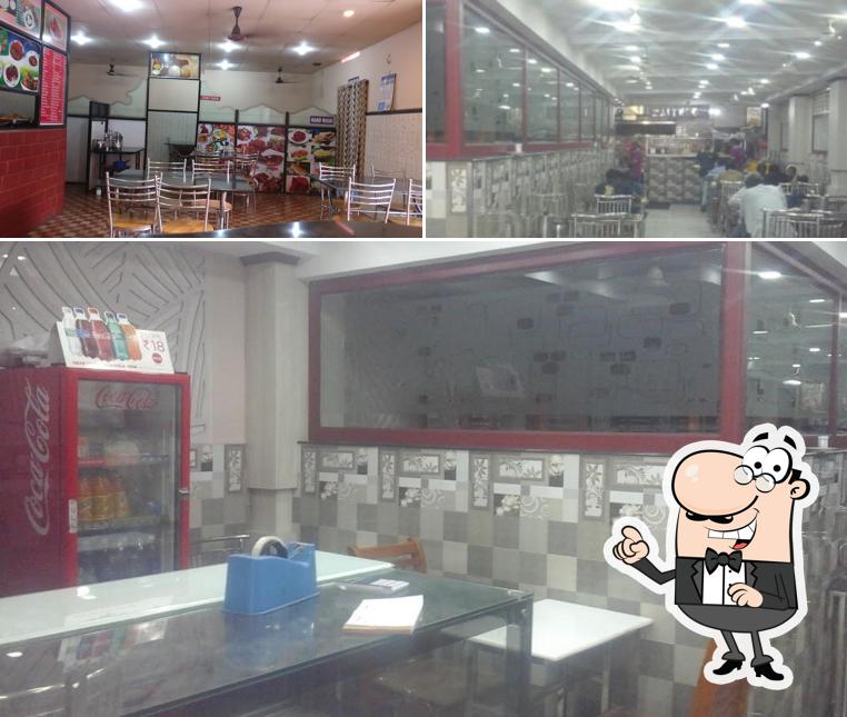 The interior of Hotel Indraprastha
