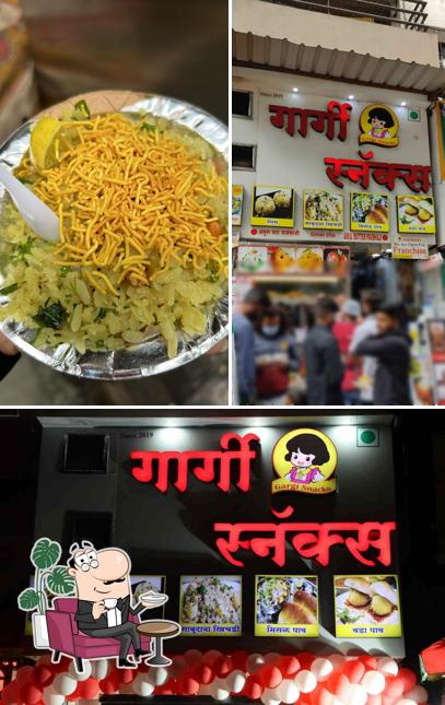 The interior of Gargi Snacks