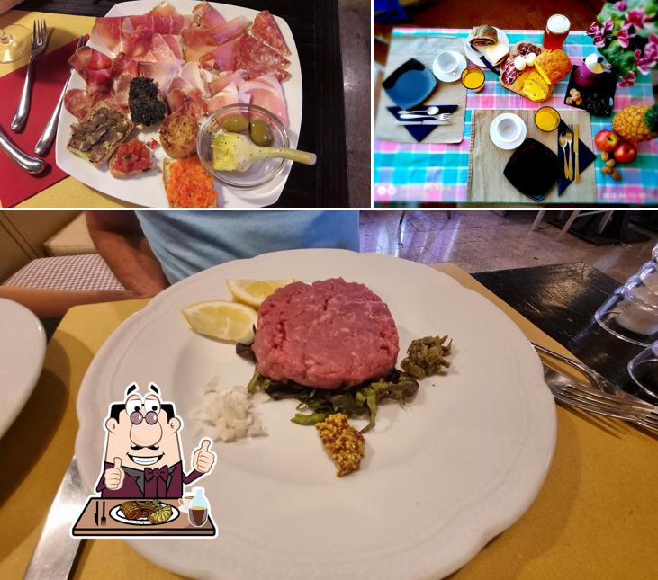 Tartaredi manzo al Osteria del Grillo