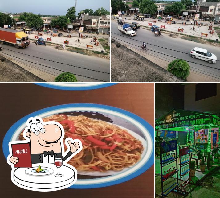 The photo of food and exterior at The Honor coffee Point & Fast Food