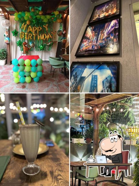 The interior of Woodrose Caffe