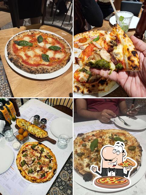 Order different variants of pizza