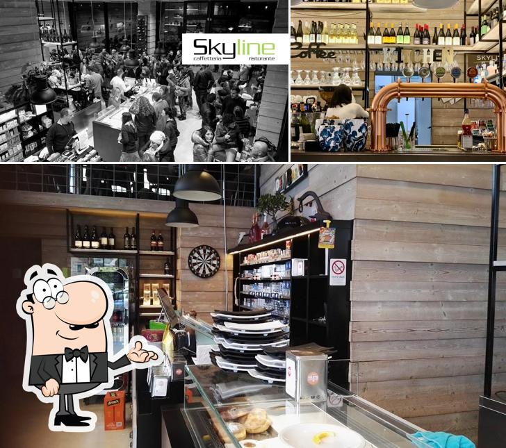 Dai un'occhiata agli interni di Skyline Caffè