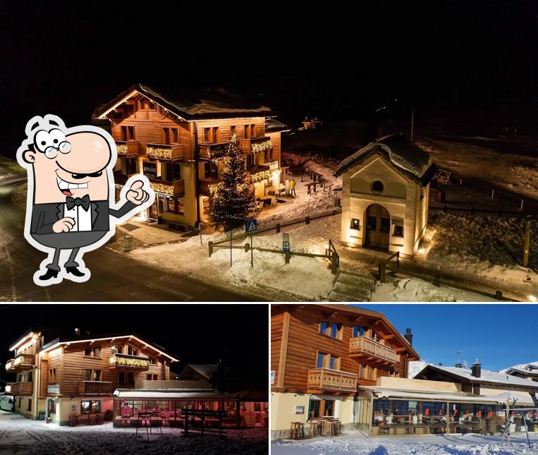 Gli esterni di Alpino Lodge Steak House & Restaurant