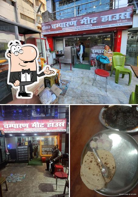 The interior of Champaran Meat House