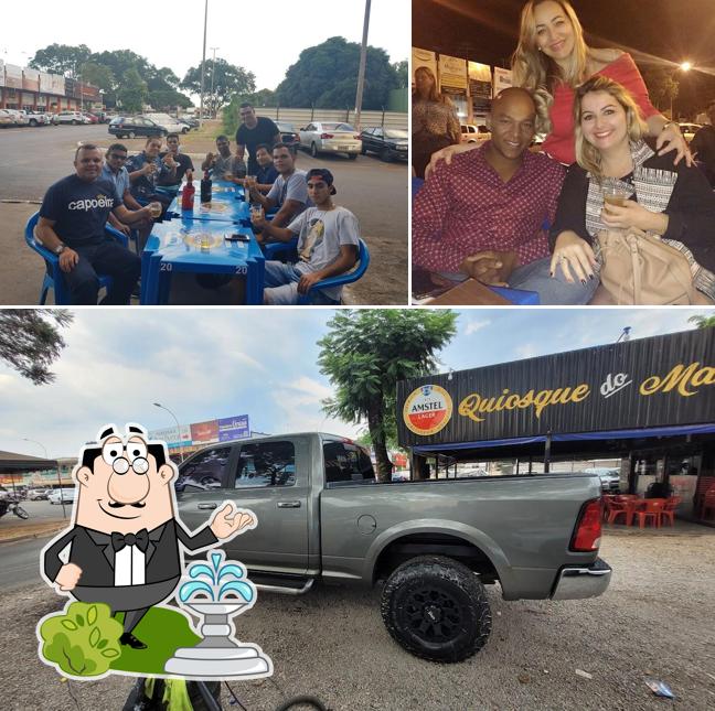 Veja imagens do exterior do Quiosque do Mazinho