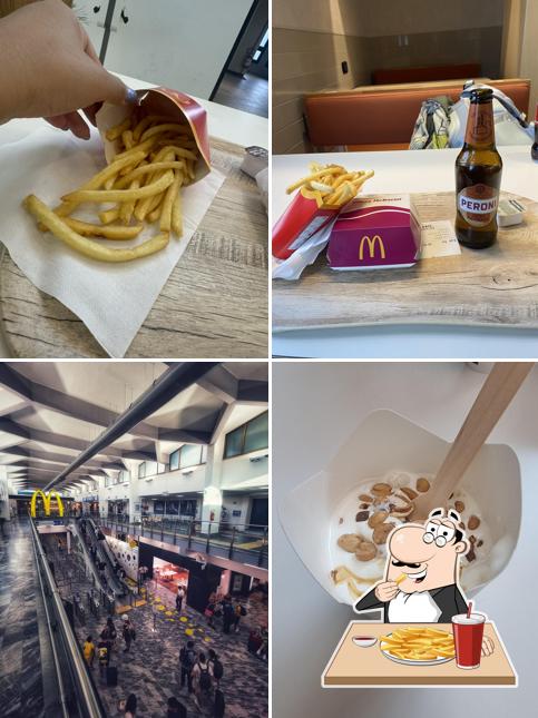 Patatine fritte al McDonald's Pisa Aeroporto