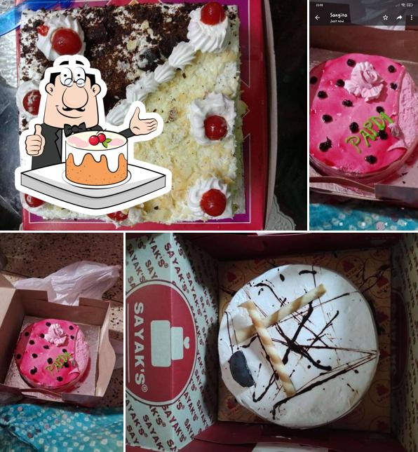 Carrot cake at Sayak Food Products