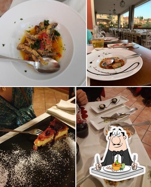 Cibo al Ristorante Gambero Nero