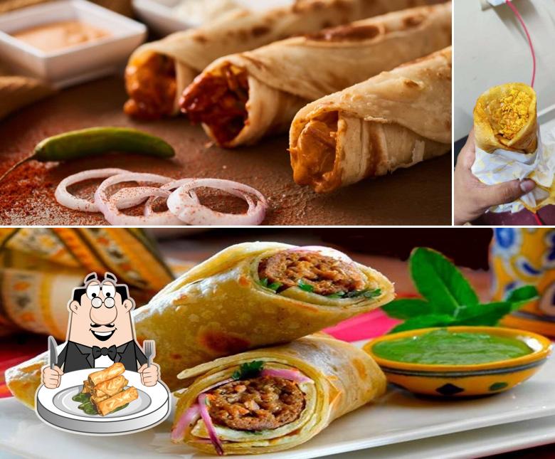Spring rolls at Roll baby roll