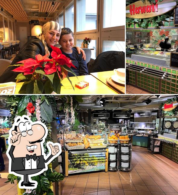 Dai un'occhiata agli interni di Manora Restaurant Basel