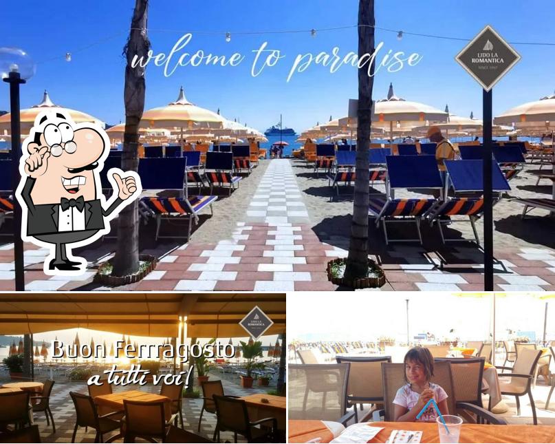 Siediti a un tavolo di Lido La Romantica Di Bosco Salvatore & C. S.N.C