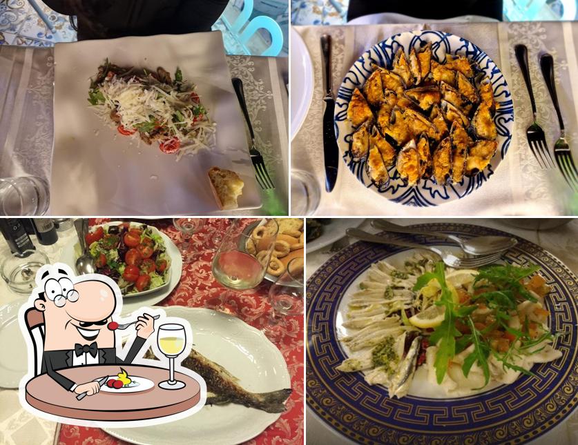 Platti al Ristorante Marechiaro