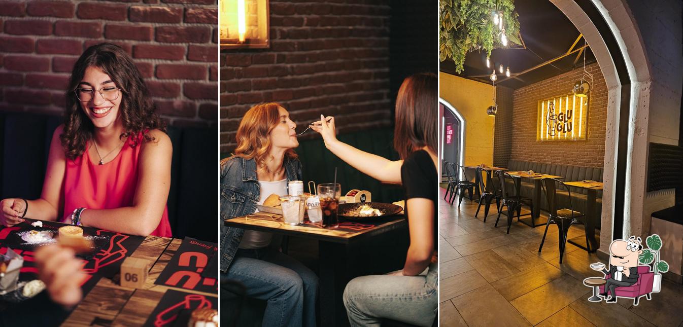 Gli interni di Glu Glu - Burgers, beers & friends