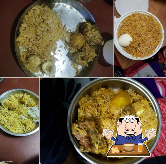 Food at New Haji Biriani