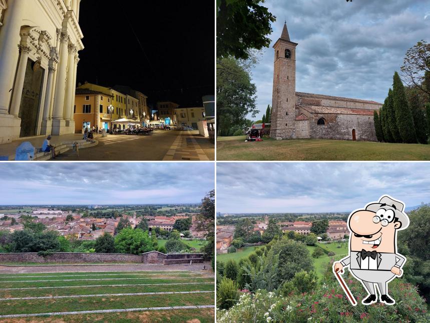 La parte esterna è una caratteristica importante di Hotel Ristorante Pizzeria Faro