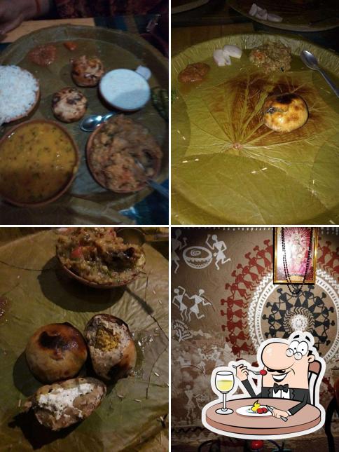 Food at Potli Baati Chokha Restaurant