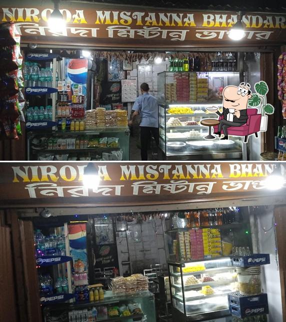 The interior of Niroda Mistanna Bhandar