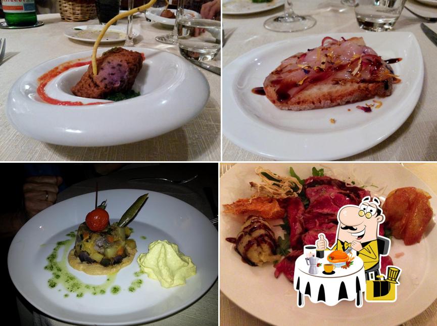 Platti al Ristorante Antica Locanda dal Povero Enzo