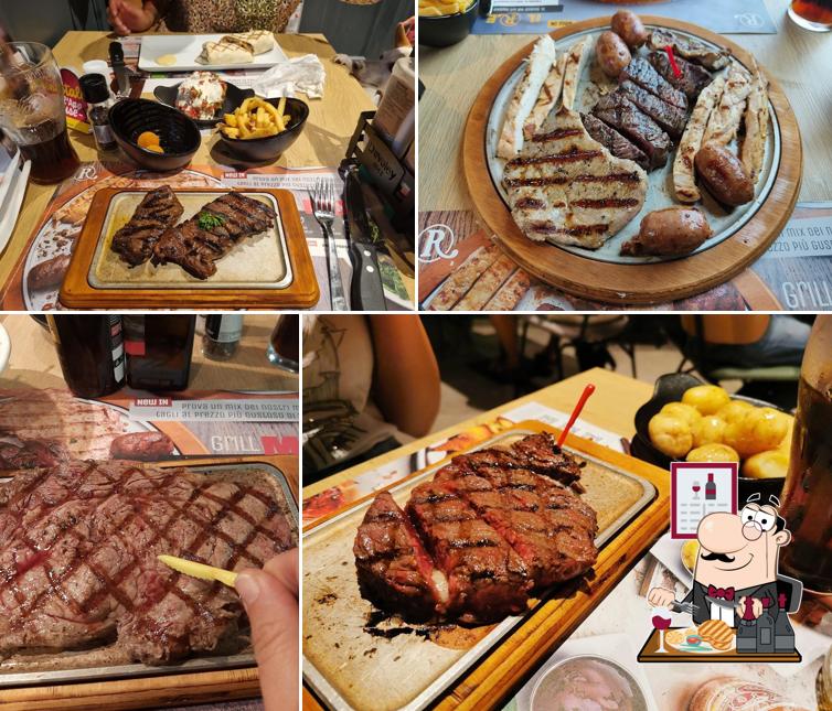 Ordina i un pasto a base di carne a Roadhouse Restaurant Pisa
