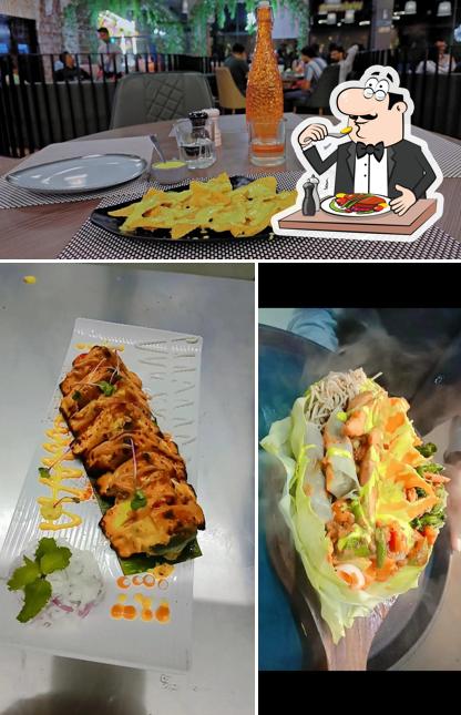 The restaurant's food and interior